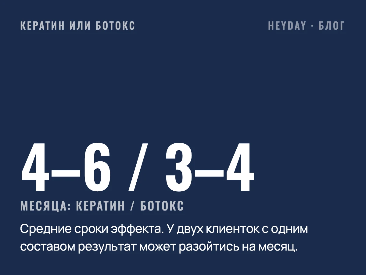 Кератин или ботокс для волос: что выбрать